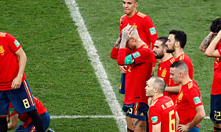 VM-sjokk: Spania på hodet ut av VM